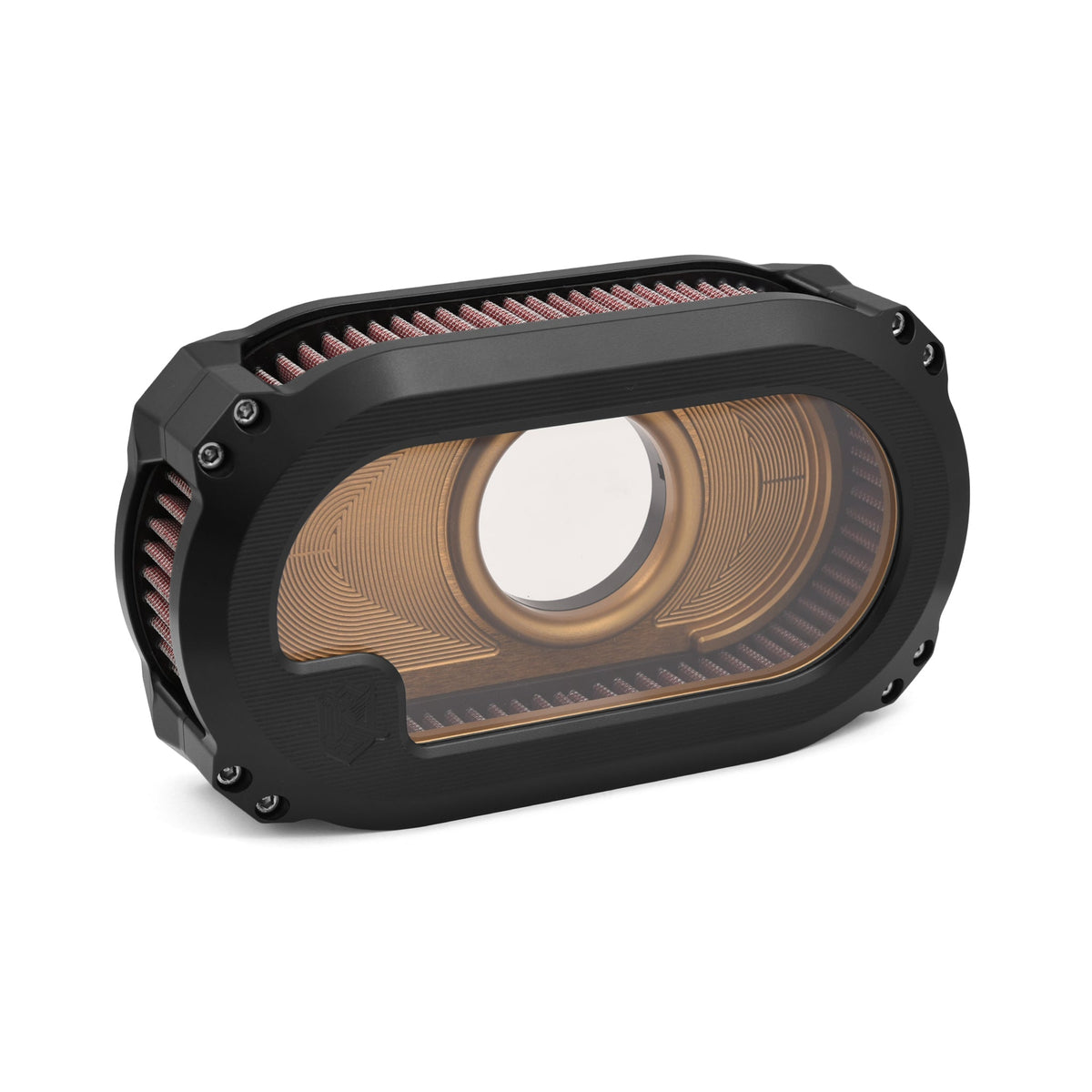 NXT-01BG 68mm SE Next Level Air Cleaner Kit, Black/Gold Anodized