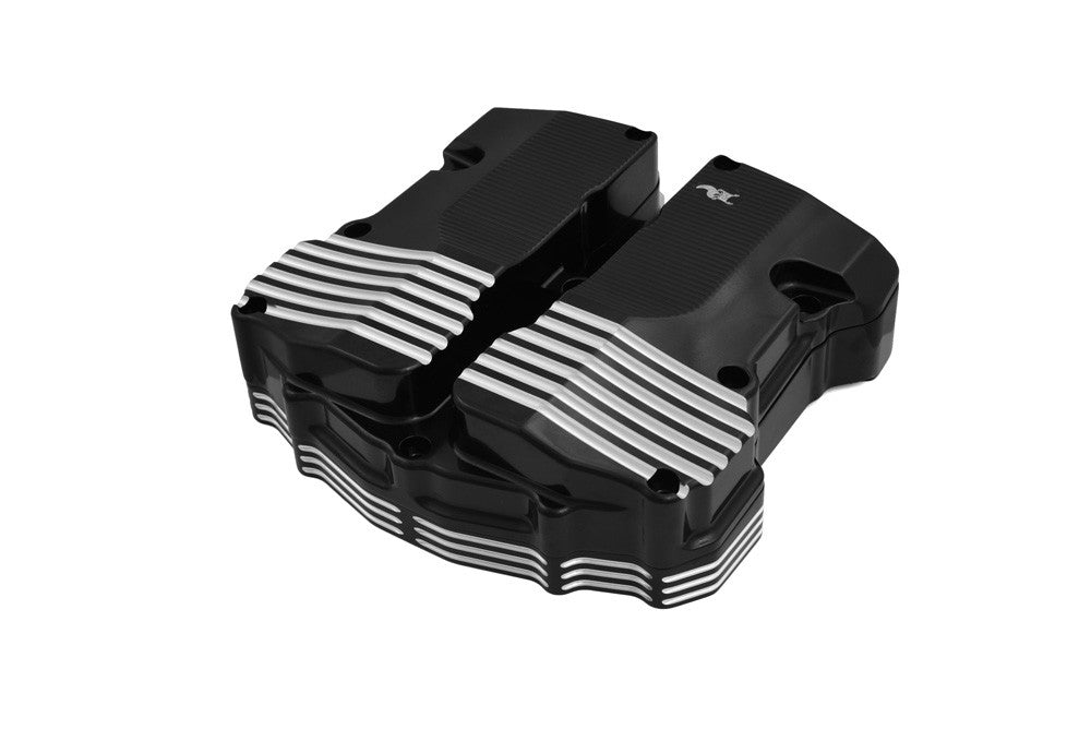 Milwaukee Rocker Box Cover Vanquish Rocker Covers, Black Machine, Milwaukee-Eight – Ken's Factory USA