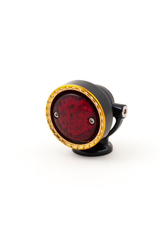 Neo-Fusion Taillght, Black w/Brass Ring